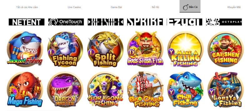 Bắn cá online đổi thưởng - Bắn cá trên điện thoại